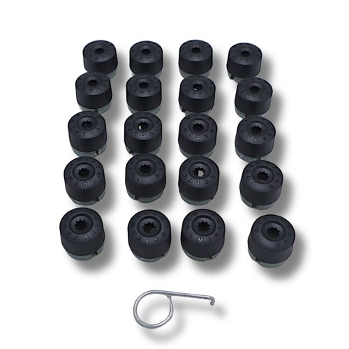 Original abdeckkappen set - original, "set"