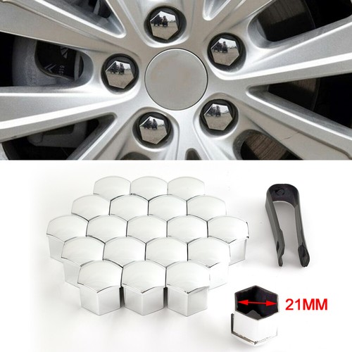 Chrom silber radschrauben - chrom,