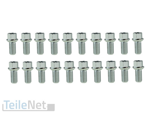 20x radschrauben m14x1 - 20x, m14x1,5